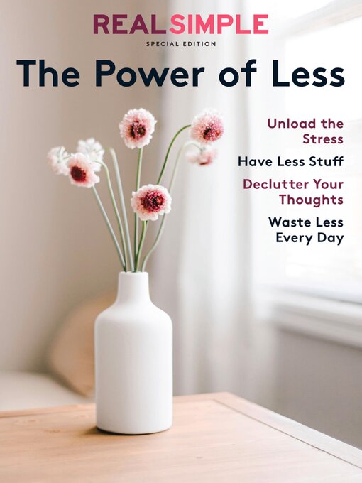 Title details for Real Simple the Power of Less by Real Simple - Available